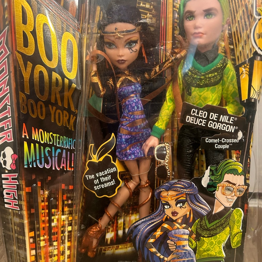 Monster High Doll BRAND NEW STILL IN BOX CLEO AND DEUCE!!